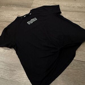 Puma girls Tee in Black